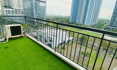 VERVE RESIDENCES Tower 1: 3BR For Rent, 128 sqm, Furnished, 1 parking, P160,000/mo.