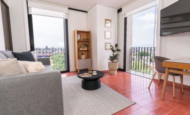 Departamento amueblado de lujo en Chapultepec esq Hidalgo