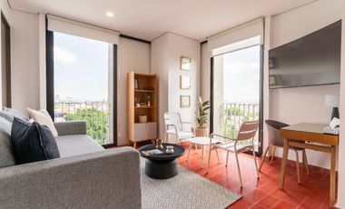 Departamento amueblado de lujo en Chapultepec esq Hidalgo