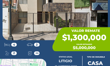 Propiedad en Remate Bancario | División del Norte | Gran Precio