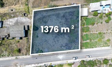 VENDO LOTE DE 1376 M2 EN EL CANTÓN CEVALLOS
