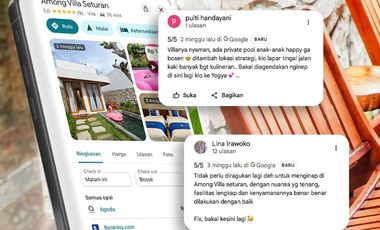 Sewa Villa Private Pool Depok Sleman - Nyaman & Strategis