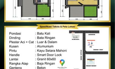 Rumah dijual di Cangkorah, Bandung Barat