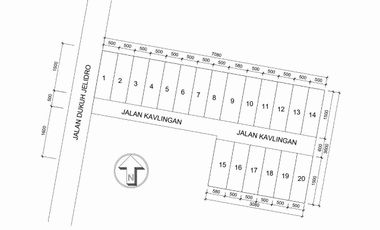Tanah dijual di RW 01, Sambikerep, Sambikerep, Surabaya, Jawa Timur