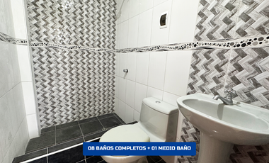 Casa De 03 Pisos En Alquiler - Urb. El Haras I Etapa