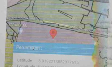 DIJUAL TANAH INDUSTRI BATANG, LUAS 52HA