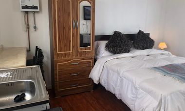 Se arrienda Loft-Pieza de 1 dormitorio equipado, en Playa Ancha, Valparaíso