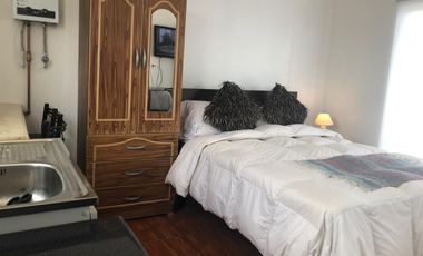 Se arrienda Loft-Pieza de 1 dormitorio equipado, en Playa Ancha, Valparaíso