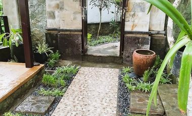 For Sale: Fully furnished private villa with swimming pool and green view — Tebongkang, Ubud