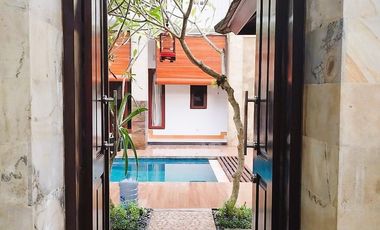 For Sale: Fully furnished private villa with swimming pool and green view — Tebongkang, Ubud