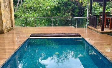For Sale: Fully furnished private villa with swimming pool and green view — Tebongkang, Ubud