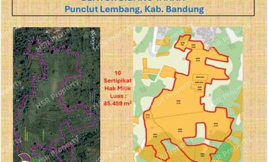 Tanah Dijual 8,5Ha