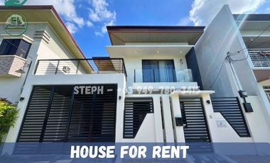 3 Bedrooms Unfurnished 2-Storey House for Rent in Brgy. Cuayan Angeles City, Pampanga