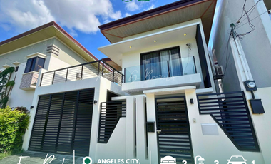 3-Bedroom House for Rent located in Angeles City, Pampanga