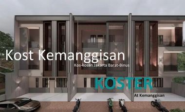 Kost Full Okupansi Dekat BINUS Full Furnished Income 78 Juta per Bulan