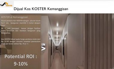 Kost Full Okupansi Dekat BINUS Full Furnished Income 78 Juta per Bulan