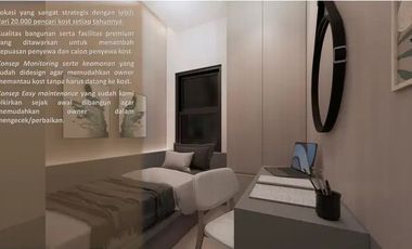 Kost Full Okupansi Dekat BINUS Full Furnished Income 78 Juta per Bulan