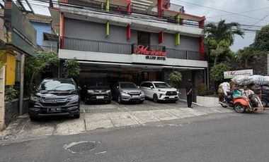 Hotel Istimewa 5 Lantai + Basement 29 Kamar Full Furnished Include Manajemen Ring 1 Malioboro