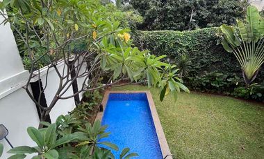 Modern Tropical House inside Compound at Kemang Selatan