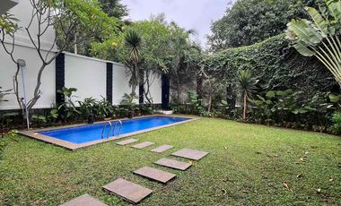 Modern Tropical House inside Compound at Kemang Selatan