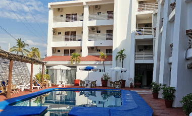 HOTEL A LA VENTA EN SAN PATRICIO, JALISCO.  (ORILLA DE LA PLAYA). REMATE ADJUDICADO