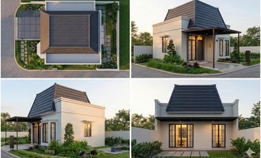 RUMAH MODERN CANTIK MURAH DALAM CLUSTER DI GAMPING