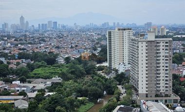 Ready Survey & Siap Huni, Disewakan Apartemen Maqna Residence Type Loft 2 Lantai Eksklusif, Lokasi Strategis Dekat Jln Utama & Tol Kebon Jeruk