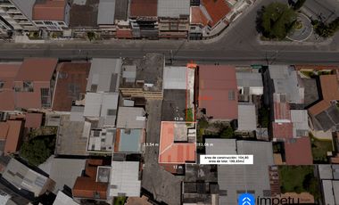 En venta propiedad en el centro de Loja sector la Pileta a pocos pasos del Parque central