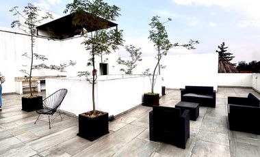 Exclusivo Departamento en Col. Escandón | Roof Garden Común y Estacionamiento Independiente