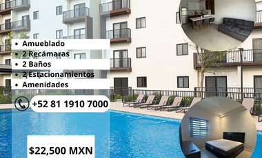 Departamento en renta Torre Olivas