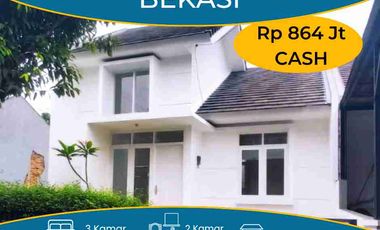 Kemang Pratama 864jt Luas 84 m2 (3 Ktidur) Free Ppn 100%