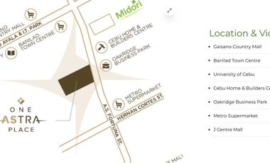 Brand New 1 BR w/ Balcony Semi Furnished High Floor Condominium for Sale