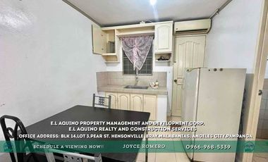 2 Bedrooms Townhouse For Rent Located in Barangay Pampang,Angeles City,Pampanga