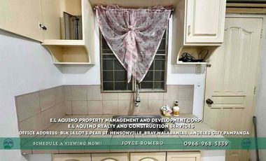 2 Bedrooms Townhouse For Rent Located in Barangay Pampang,Angeles City,Pampanga