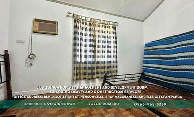 2 Bedrooms Townhouse For Rent Located in Barangay Pampang,Angeles City,Pampanga