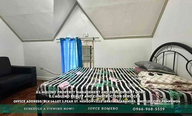 2 Bedrooms Townhouse For Rent Located in Barangay Pampang,Angeles City,Pampanga