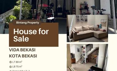 Rumah Vida Bekasi Jual Murah Full Furnished