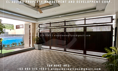 4-Bedroom, 4 Bathroom 2-Storey House with Swimming Pool for Rent or Sale – Dau, Mabalacat City, Pampanga
