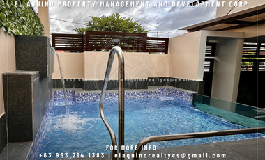 4-Bedroom, 4 Bathroom 2-Storey House with Swimming Pool for Rent or Sale – Dau, Mabalacat City, Pampanga