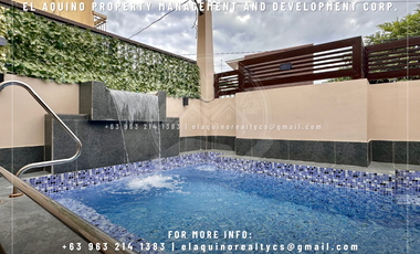 4-Bedroom, 4 Bathroom 2-Storey House with Swimming Pool for Rent or Sale – Dau, Mabalacat City, Pampanga