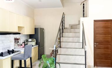 FOR SALE MODERN HOUSE WITH A BALCONY AND BEAUTY GARDEN AT DENPASAR