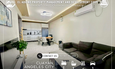 1-Bedroom, 1-Bathroom Fully-Furnished Apartment for Rent – Cuayan, Angeles City, Pampanga
