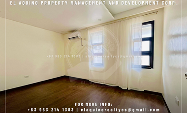 3-Bedroom, 3-Bathroom Unfurnished 2-Storey House for Rent – Cuayan, Angeles City, Pampanga