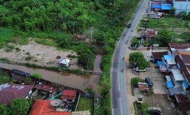 Tanah Tepi Jalan Adisucipto sampai Sungai Kapuas 60x270