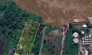 Tanah Tepi Jalan Adisucipto sampai Sungai Kapuas 60x270