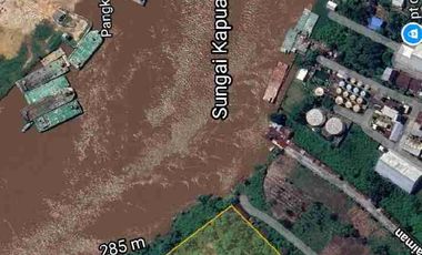 Tanah Tepi Jalan Adisucipto sampai Sungai Kapuas 60x270