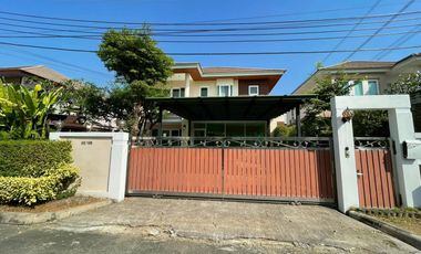 96741 - ขาย/เช่าบ้านเดี่ยวสองชั้นหมู่บ้านบุญโต 99 ถนนเลียบคลองปะปา ใกล้ทางด่วนศรีสมาน แจ้งวัฒนะ เมืองทองธานี ดอนเมือง บ้านสวยพร้อมอยู่ สภาพดี ทำเลเด่น