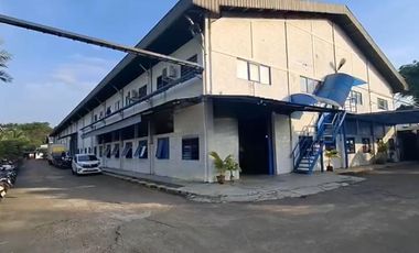 Gudang Jatake Dijual Harga Murah Siap Pakai Tidak Banjir Akses Kontainer 40 Feet Telesonik Bitung Tangerang