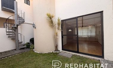 RENTA LINDA CASA EN CONDOMINIO CHIMALCOYOTL TLALPAN, SALIDA A CUERNAVACA