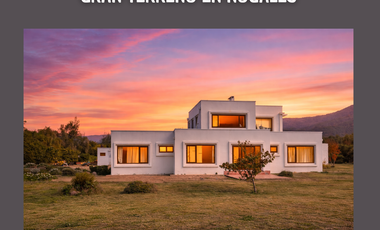 Exclusiva casa patronal con gran terreno en Nogales